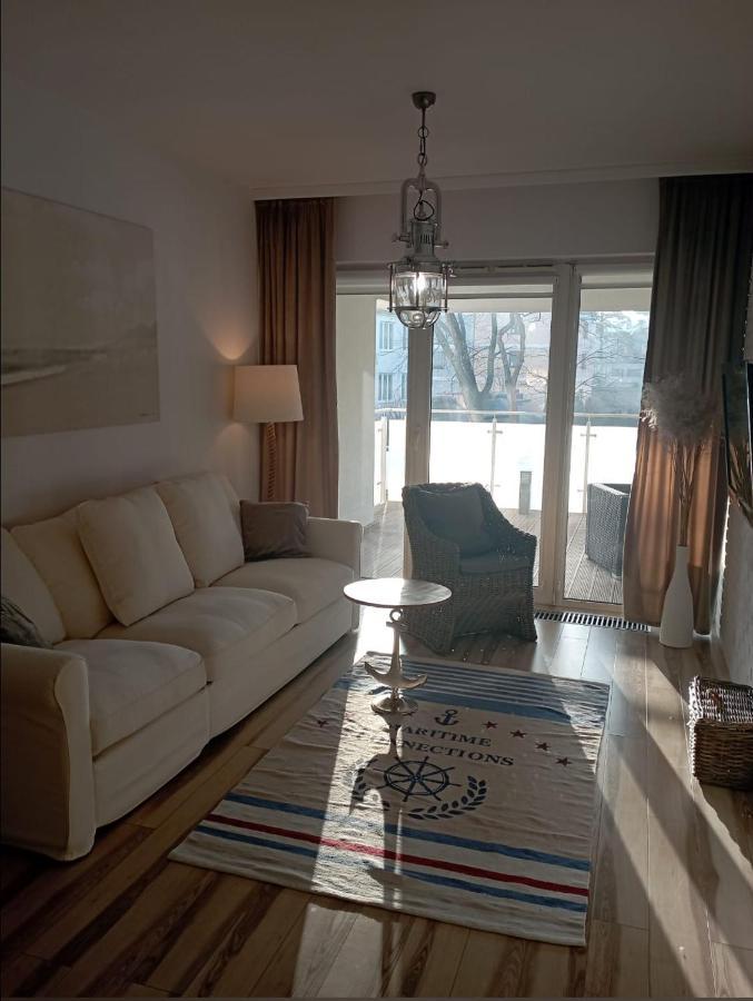 Apartament Riviera Z Tarasem - Playa Baltis Мендзиздроє Екстер'єр фото